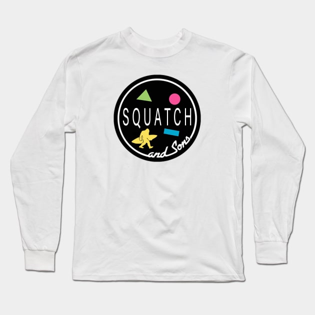 Squatch and Sons Long Sleeve T-Shirt by PNW Sasquatch